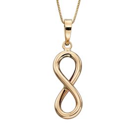 Infinity Symbol Pendant in 9ct Gold