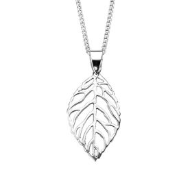 Cut Out Leaf Pendant