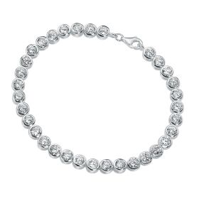 Tennis Bracelet with Cubic Zirconia