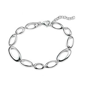 Open Oval Link Bracelet