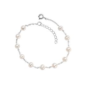 White Fresh Water Pearl Bracelet