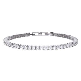 Diamonfire Claw Set Zirconia Tennis Bracelet