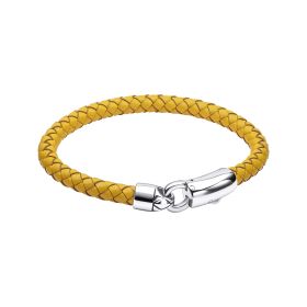 Fred Bennett Mustard Yellow Leather Bracelet