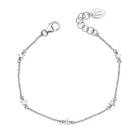 Star Station Bracelet with Diamond