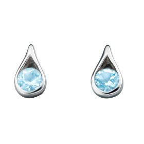 Teardrop Stud Earrings