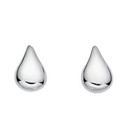 Small Teardrop Stud Earrings