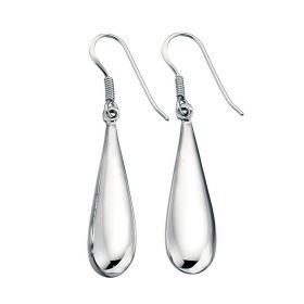 Plain Organic Drop Earrings