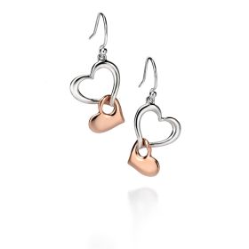 Fiorelli Heart Link Earrings