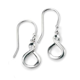 Infinity Loop Drop Earrings