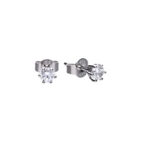 Diamonfire Six Claw Carat Stud Earrings with Diamonfire Cubic Zirconia 0.25ct