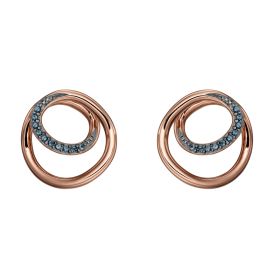 Fiorelli Spiral Earrings with Crystal