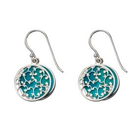 Turquoise Two Piece Drop Earrings