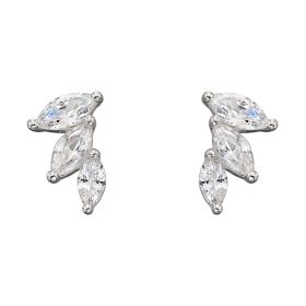 Cubic Zirconia Marquise Earrings