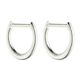 Hinged Hoop Earrings 12mm