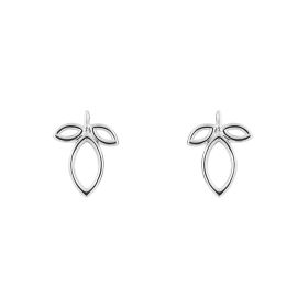 Leaf Trio Stud Earrings