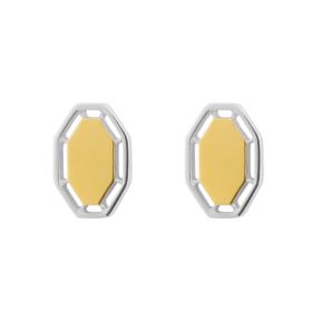 Fiorelli Cut-Out Octagonal Stud Earrings