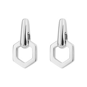 Fiorelli Interlinking Hexagonal Drop Earrings