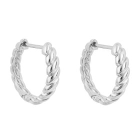 Fiorelli Twist Texture Hoop Earrings