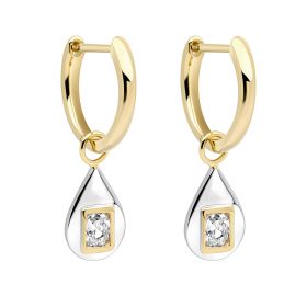 Fiorelli Shape Shift Teardrop Hoop Earrings