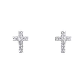 Small Cross Studs Earrings