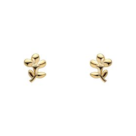 Laura Ashley Gold Plated Mini Albertine Rose Earrings