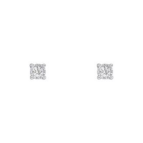 Mini Diamond Stud Earrings in 9ct Gold