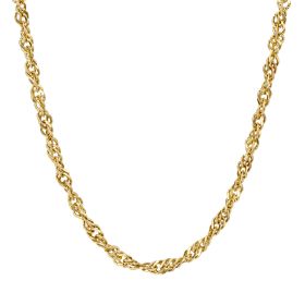 Singapore Chain Necklace in 9ct Gold