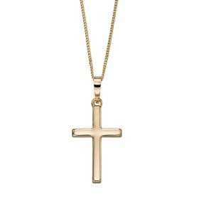 Medium Cross Pendant in 9ct Gold