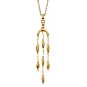 Cascading Drop Pendant in 9ct Gold