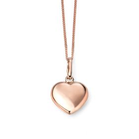 Bubble Heart Pendant in 9ct Gold