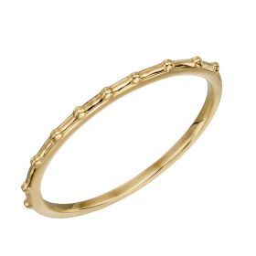 Stippled Edge Band Stacking Ring-54