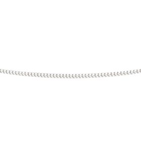 Diamond Cut Curb Chain 83cm