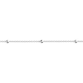 Fine Trace and Ball Chain with Extender 41cm-46cm