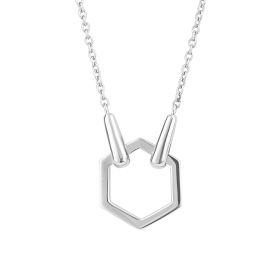 Fiorelli Interlinking Hexagonal Statement Necklace