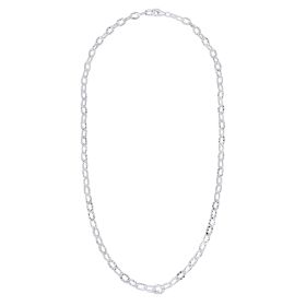 Textured Anchor Chain Necklace