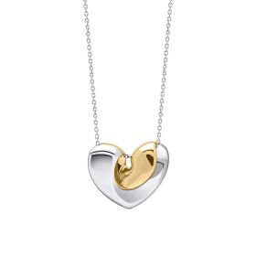 Fiorelli Folded Heart Necklace