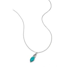 Turquoise Leaf Shape Pendant