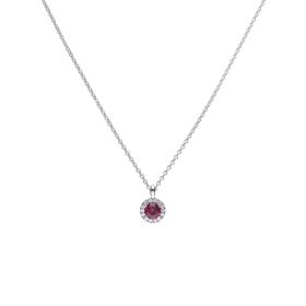 Diamonfire Round Colour Pave Pendant