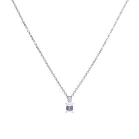 Diamonfire Emerald Cut Zirconia Pendant