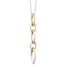 Fiorelli Knife Edge Navette Pendant