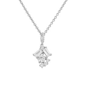 Diamonfire Baguette Scatter Pendant