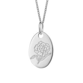 Birth Bloom Pendants-January - Carnation (P5115)