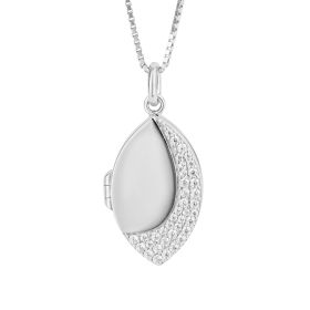 Fiorelli Navette Locket with Cubic Zirconia