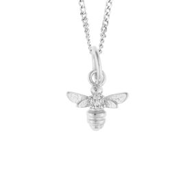 Bee Pendant Charm with Cubic Zirconia