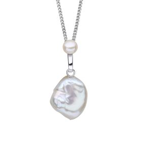 Double Pearl Pendant