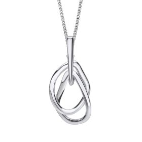 Organic Interlinking Drop Pendant