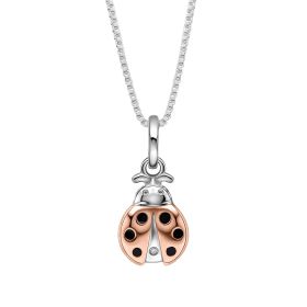 Ladybird Pendant with Diamond