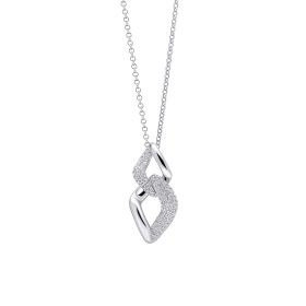 Fiorelli Pave Chain Link Drop Pendant