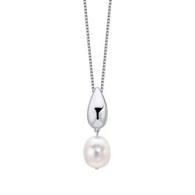 Fiorelli Droplet Pendant with Pearl