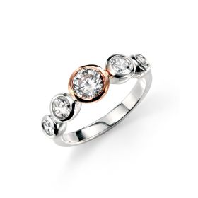 Multi CZ Ring with Surround